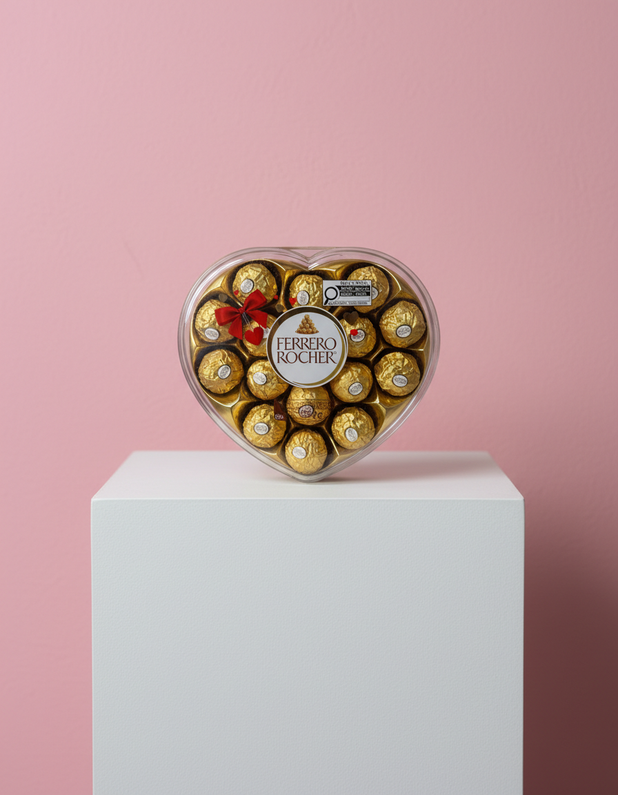 Ferrero Rocher Heart Box 200g